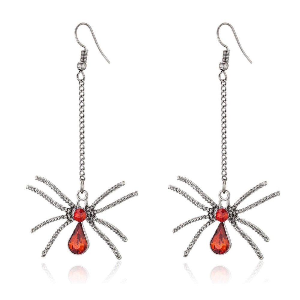 Halloween Spider Earrings Cosplay Gothic Jewelry gifts for Women